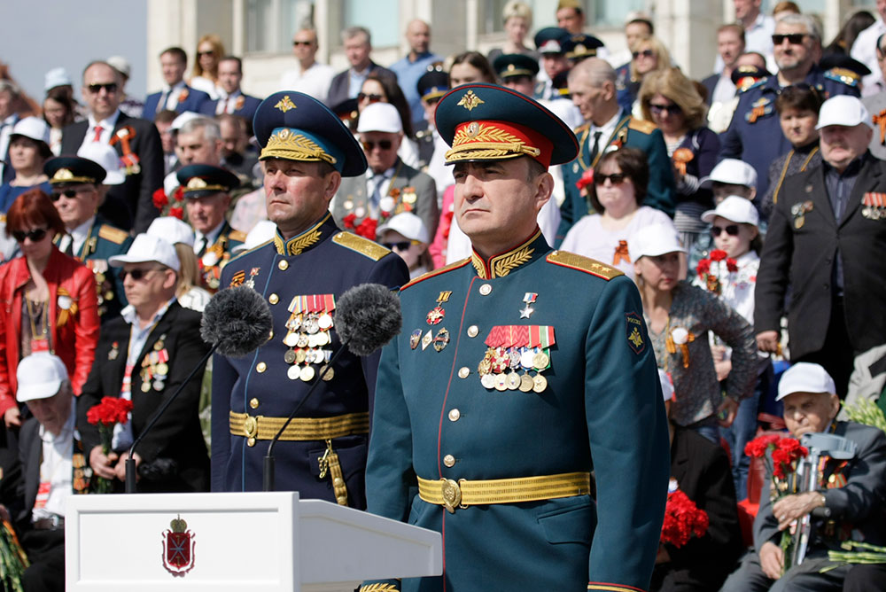 Фото генералов на параде