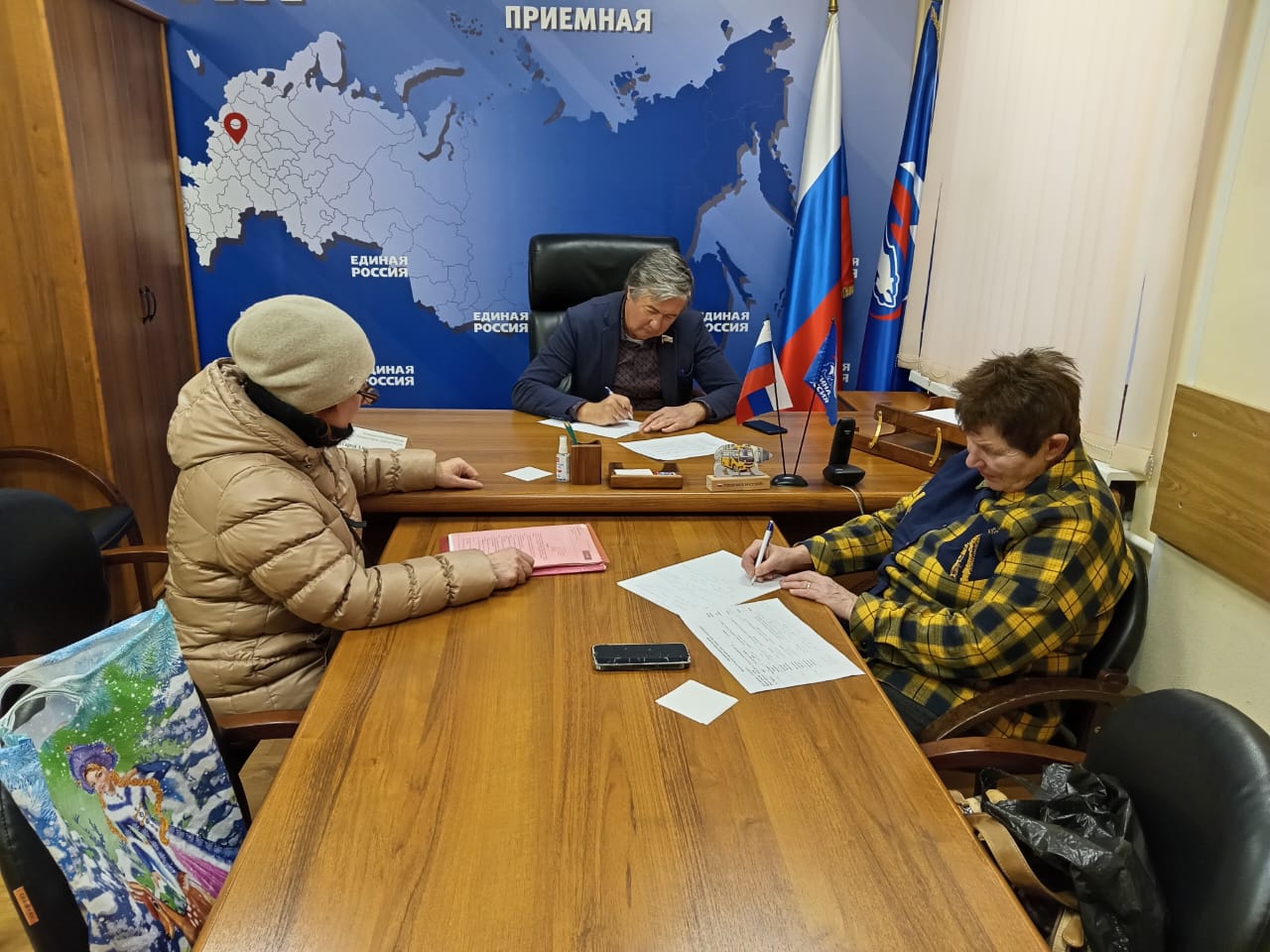 Тульская городская Дума. Сергей Конов провел прием граждан