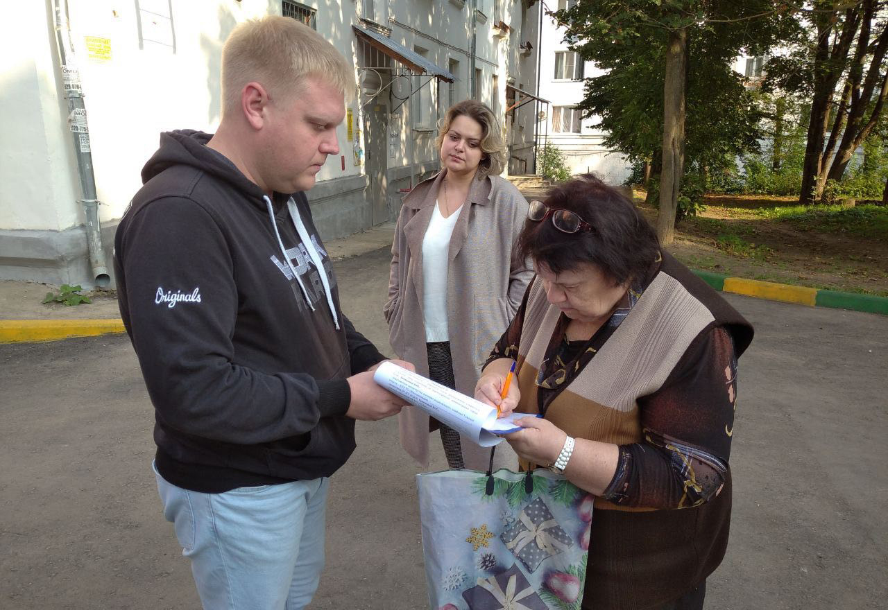 Тульская городская Дума. В округе Ольги Слюсаревой прошла приемка работ по  ФСГС