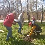 В пос. Барсуки прошла экологическая акция