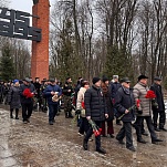 Евгений Смолянинов и Дарья Герасимова приняли участие в памятном возложении