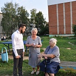 Алексей Ионов встретился с жителями поселка Барсуки