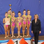 Ольга Слюсарева приняла участие в открытии соревнований по художественной гимнастике