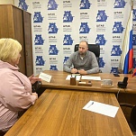 Алексей Ишутин провел прием граждан