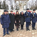 Анастасия Дементьева приняла участие в митинге в честь Дня защитника Отечества