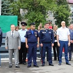 Юрий Цкипури принял участие в первом тульском слете юнармейцев