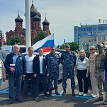 Депутаты Тульской городской Думы в День России приняли участие в флешмобе