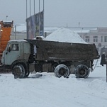 В дни снегопада из города вывезли более 8 тыс. куб. м снега