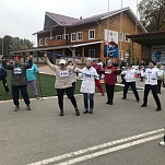 На Косой Горе прошли соревнования по северной ходьбе