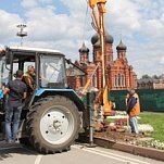 Площадь Ленина осветят до 1 сентября