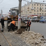 За неделю с улиц Тулы вывезли 9600 куб. м снега