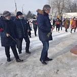 Депутаты Тульской городской Думы возложили цветы к воинским мемориалам