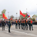 В Туле прошел военный парад в честь 77-летия Великой Победы