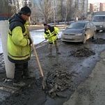 Уборка улиц Тулы ведется в круглосуточном режиме