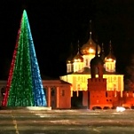 Программа новогодних мероприятий на площади Ленина