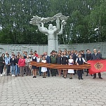 На Всехсвятском кладбище прошел митинг, посвященный Дню памяти и скорби