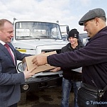 Олег Суханов передал технику для города-героя Керчи