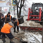 За минувшую неделю с улиц Тулы вывезли 3,5 тыс. куб. м снега