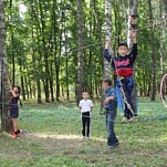 Юные туляки приняли участие в «Богатырских забавах»