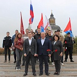 Евгений Смолянинов принял участие в митинге профсоюзов