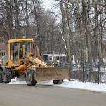 В механизированной уборке Тулы на прошлой неделе ежедневно участвовали более 50 единиц техники