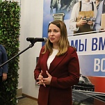 Елена Шмелева приняла участие в открытии выставки «Мы вместе: все для Победы»