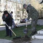 В городском субботнике приняли участие более 9 тысяч человек и 110 единиц техники