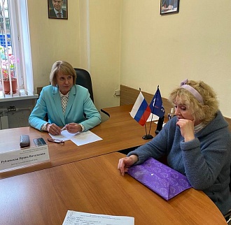 Ирина Рублевская провела прием граждан по вопросам социальной поддержки