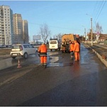 На прошедшей неделе аварийно-восстановительный ремонт выполнен на 23 улицах Тулы