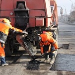 В Туле продолжается ремонт дорог литым асфальтом