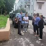 В округе Ольги Слюсаревой прошла приемка работ по благоустройству 