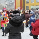 Депутат Тульской городской Думы Владимир Могильников устроил для жителей Пролетарского района проводы зимы