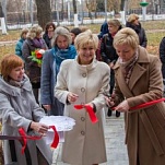 Татьяна Ларина приняла участие в открытии модельной библиотеки №3 им. В. Ф. Руднева