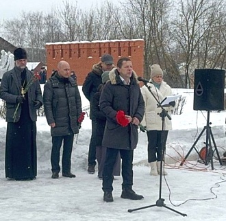 Дмитрий Шишкин и Андрей Гурьянов приняли участие в памятном мероприятии